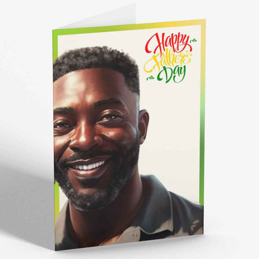 Happy Father's Day Card | Black Father
