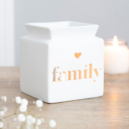 Aroma | Oil & Wax Melt Burners | 'Family' Cut-Out