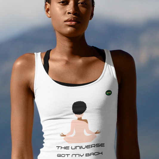 Organic Cotton Vest Top | Womens | Universe Got My Back