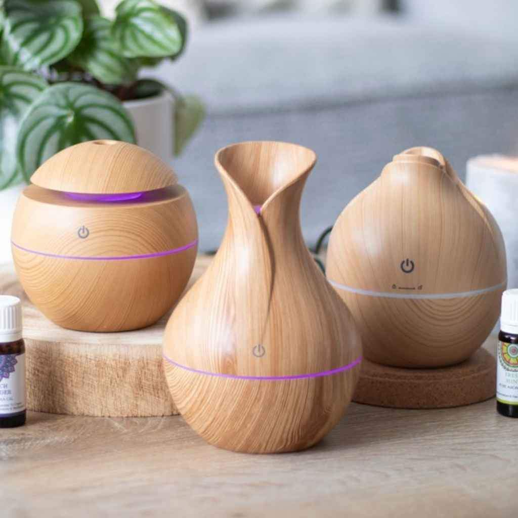 Small Round LED Aroma Diffusers