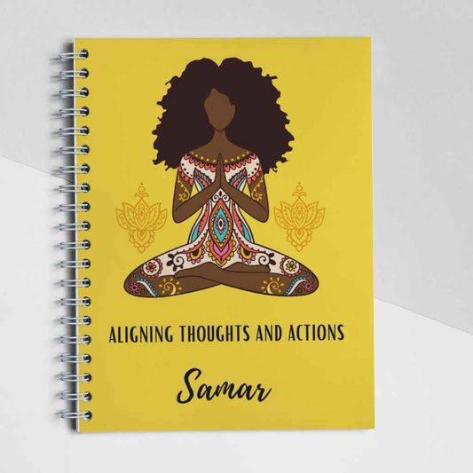 Personalised A5 Notebook | Aligning Thoughts