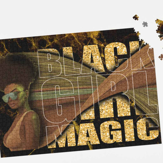 Black Girl Magic Jigsaw Puzzle