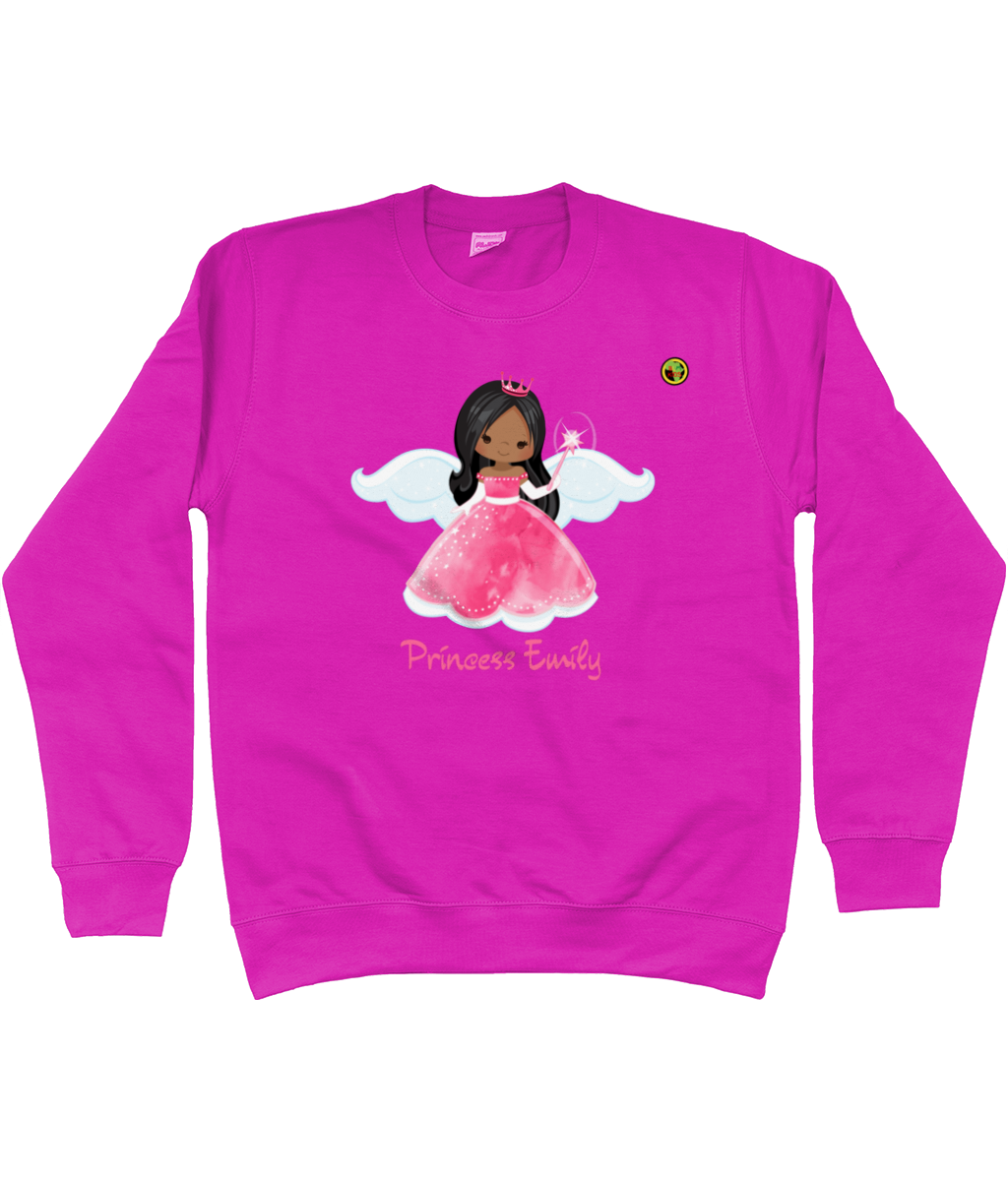 Personalised Sweater | Girls  | Pink Princess