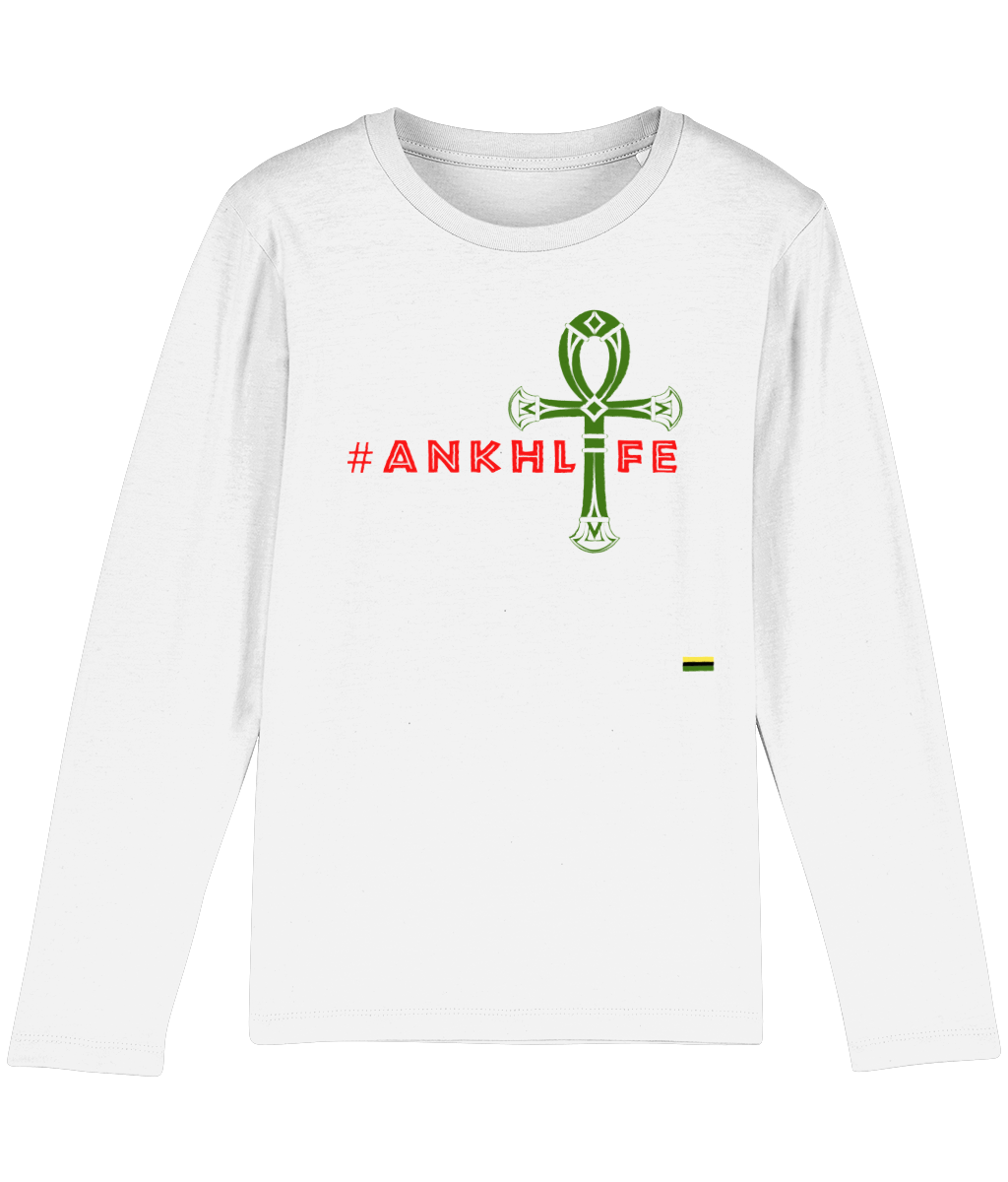 #AnkhLife | Unisex Organic Kids Long Sleeve T Shirt