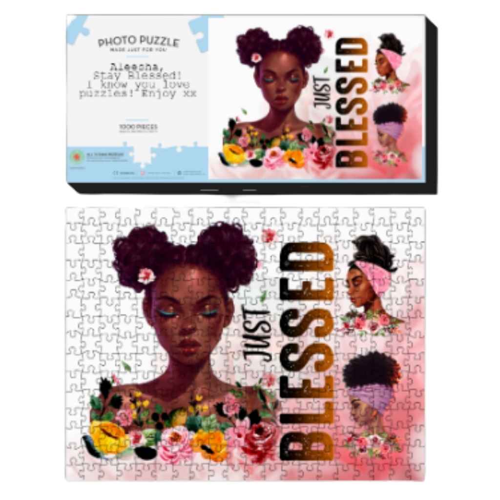 Personalised Jigsaw Puzzle | Just Blessed | 1000 pieces