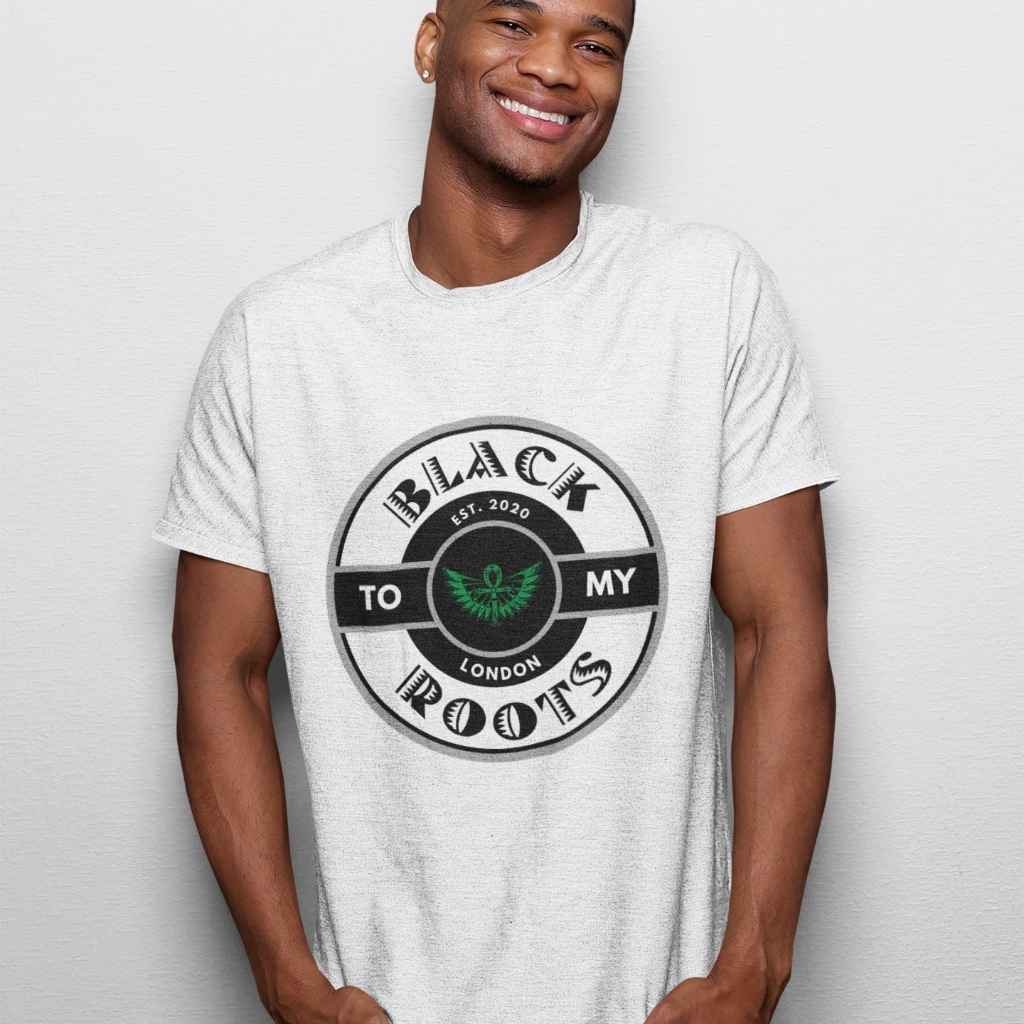 T Shirt | Unisex | BTMR Logo Ma'at Grey