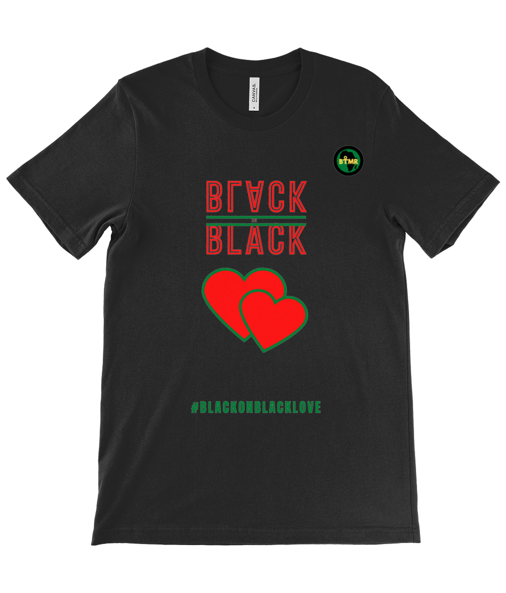 T Shirt | Unisex | Black on Black Love