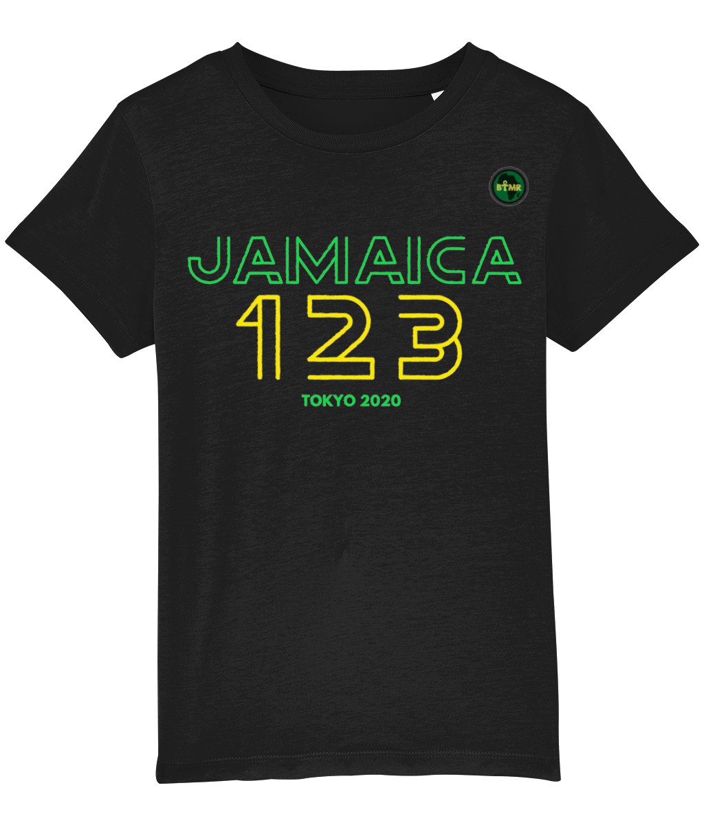 Organic Cotton T Shirt | Kids | Jamaica 123