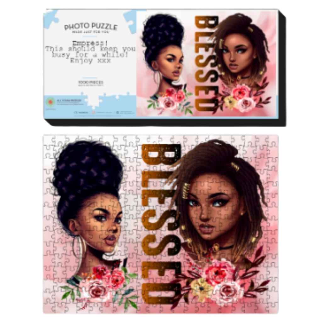 Personalised Jigsaw Puzzle | Blessed | 1000 pieces