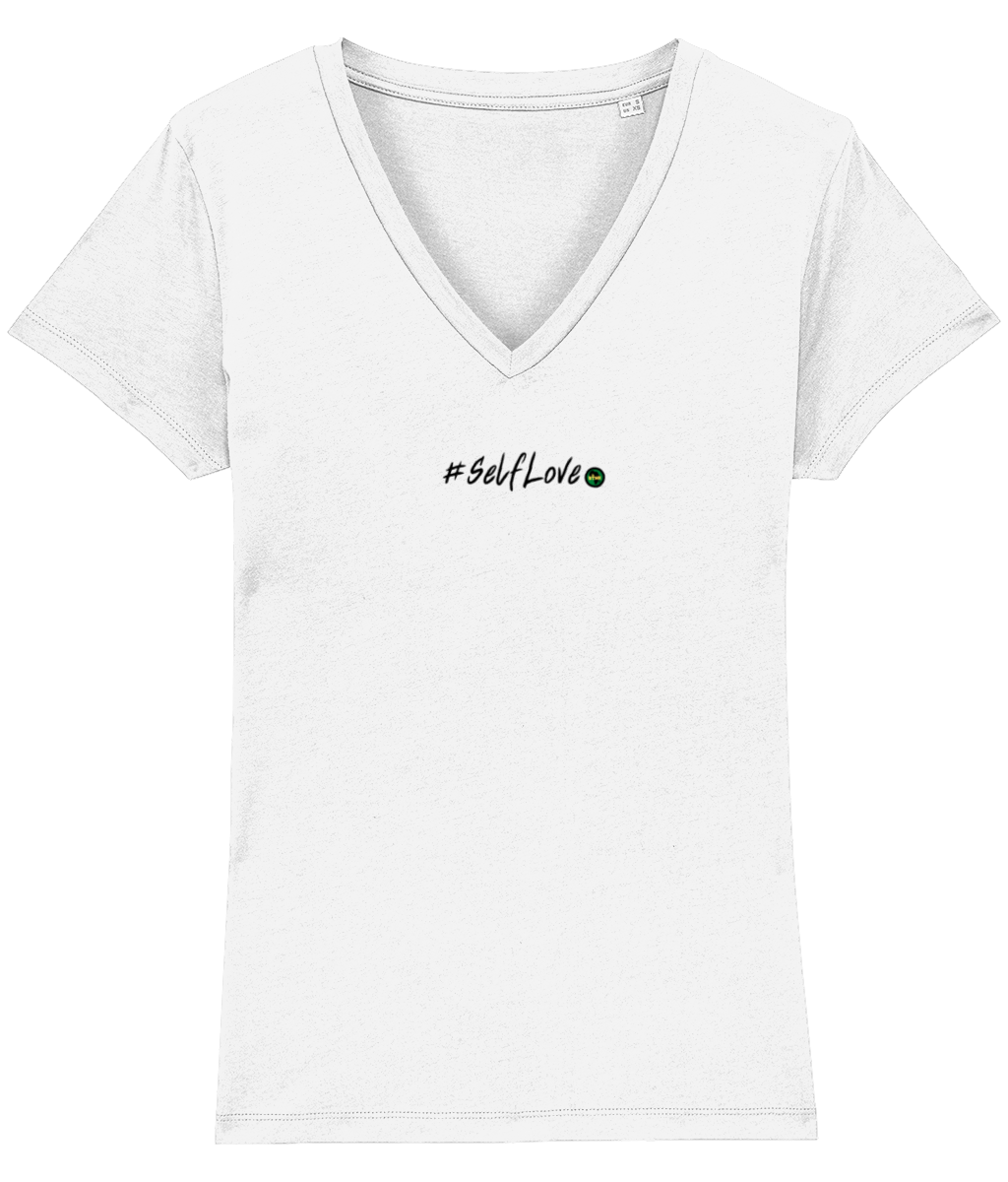 V Neck Fitted T Shirt | Womens | SelfLove