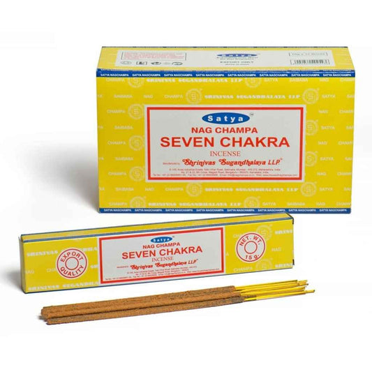 Satya Premium Incense Sticks | 7 Chakras