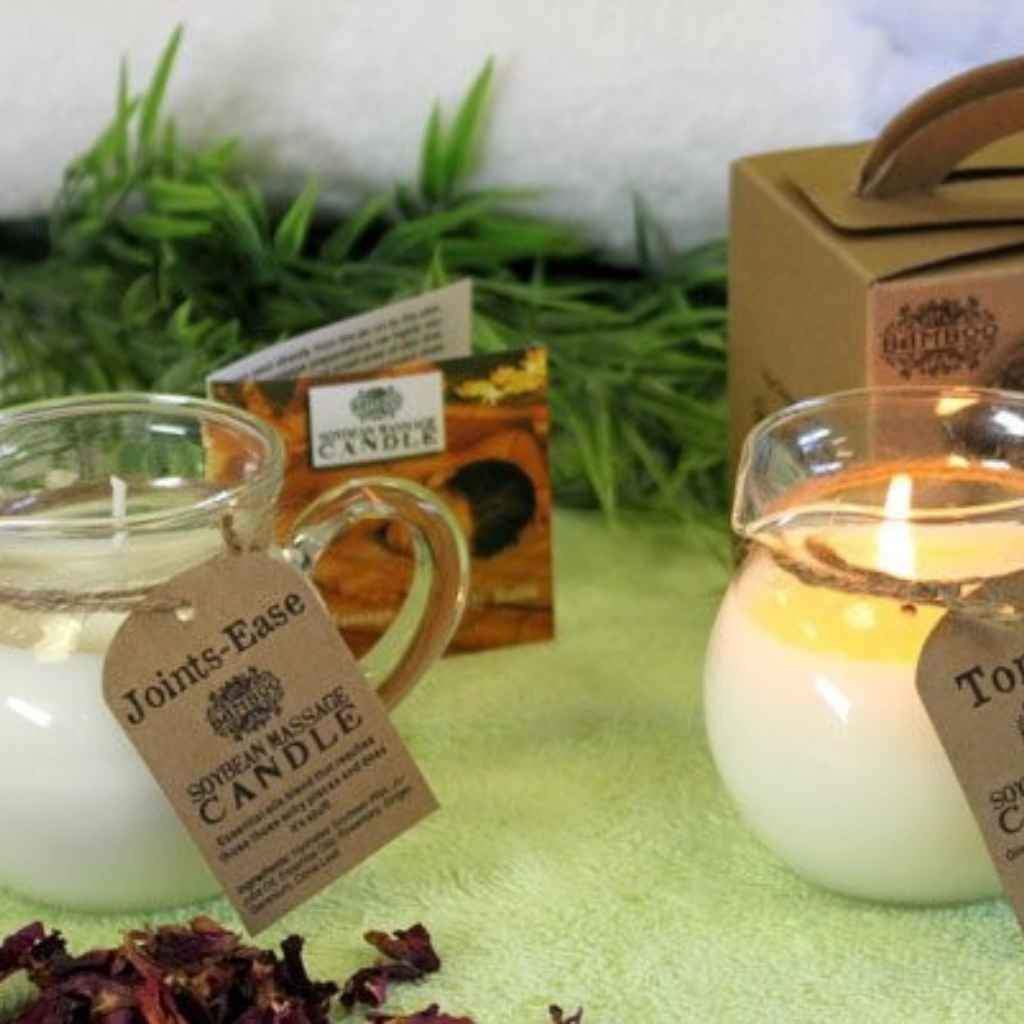Soybean Wax Aromatherapy Massage Candle | Sensual