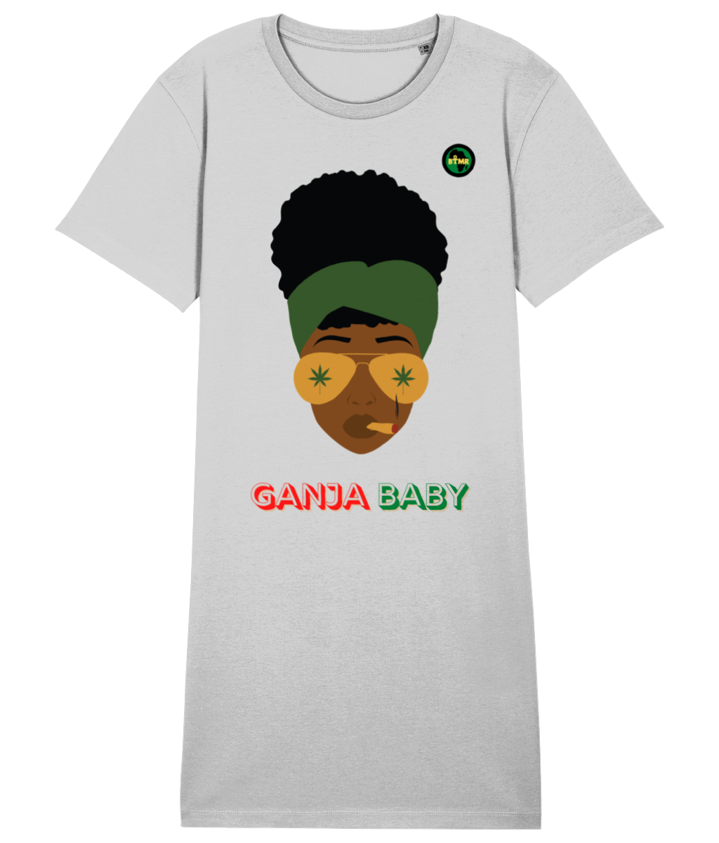 T Shirt Dress | Organic Cotton | Ganja Baby