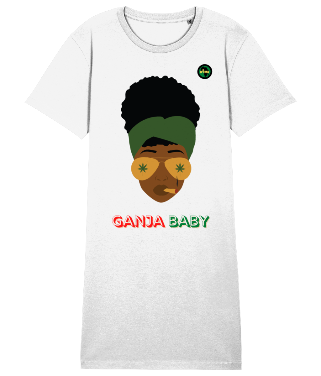 T Shirt Dress | Organic Cotton | Ganja Baby