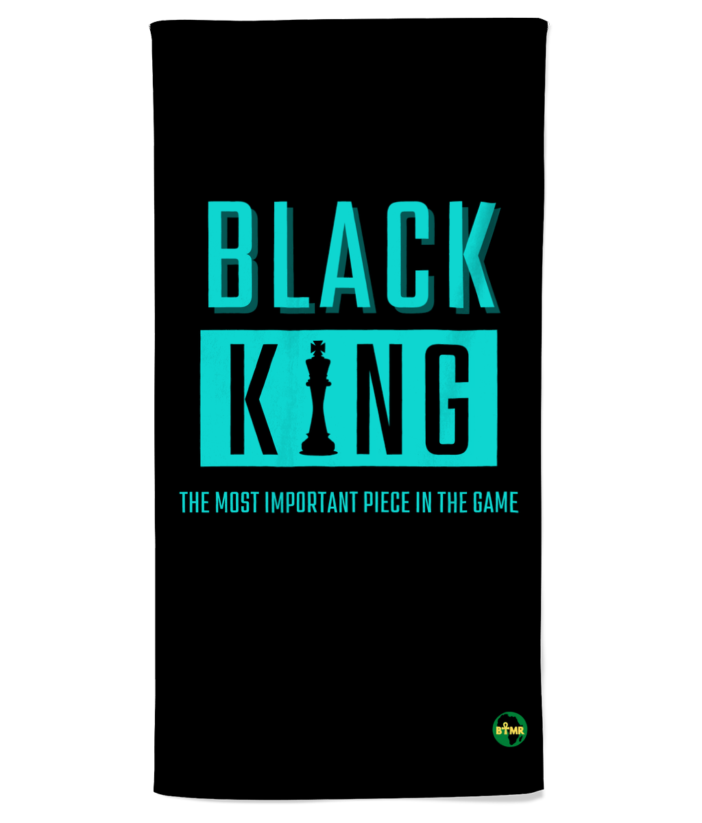 Black King Chess | Bath & Beach Towels