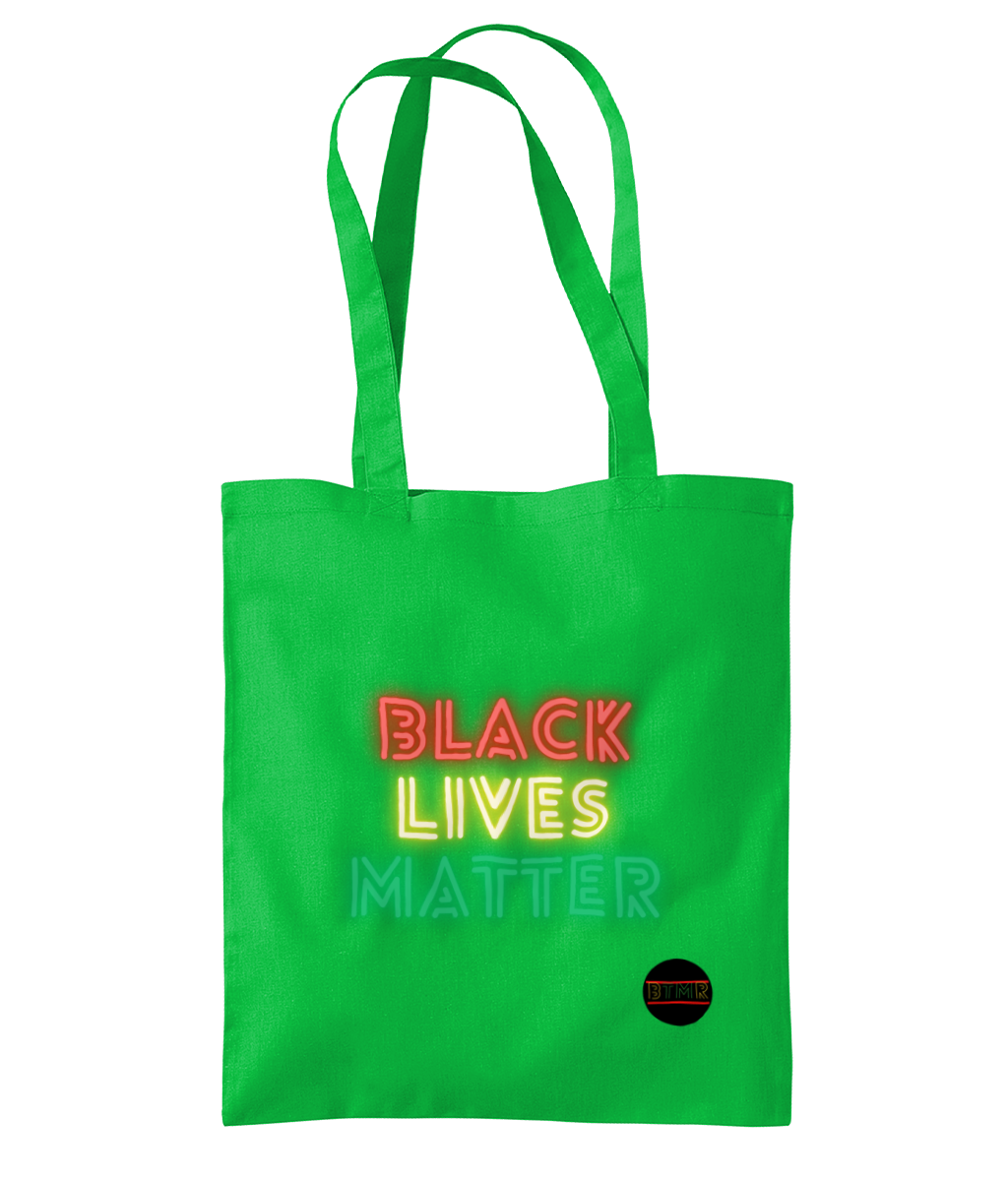Lightweight Shoulder Tote Bag - Black Lives Matter 20 colours
