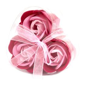 Luxury Soap Flowers | 3 Rose Soap Flowers