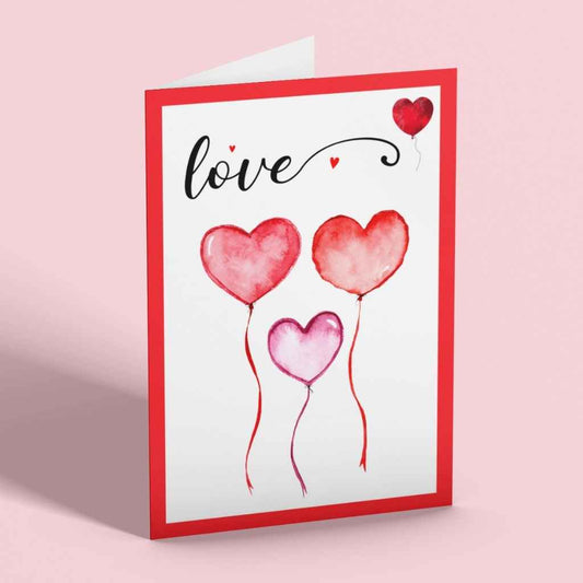 Love Expressions Cards | Love Balloons