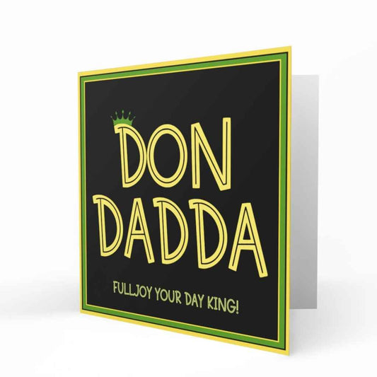Black Father's Day/Birthday Card | Don Dadda
