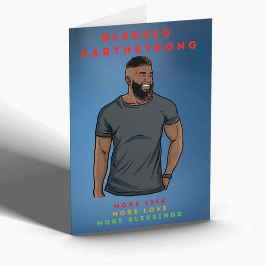 Birthday Cards for Black Men | Blessed Earthstrong, More Life