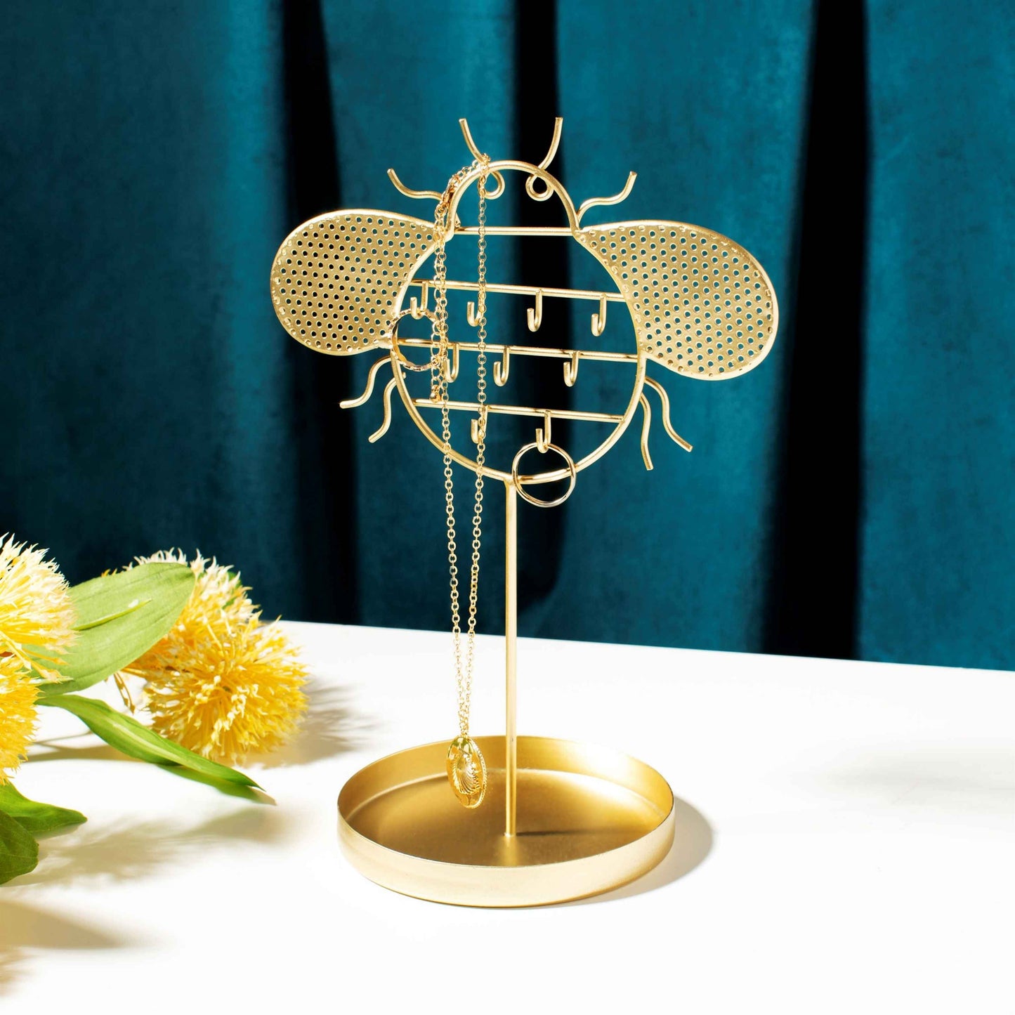 Gold Bee Jewellery Stand