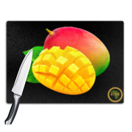 Personalised Chopping Board | Glass | Tropical Fruit