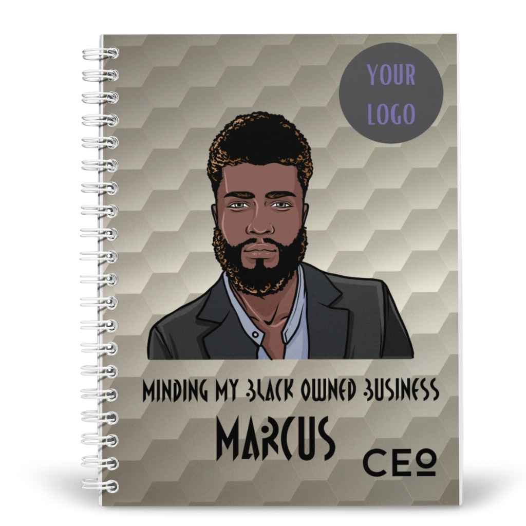 Personalised A5 Notebook | Female CEO Minding My Black Owned Business