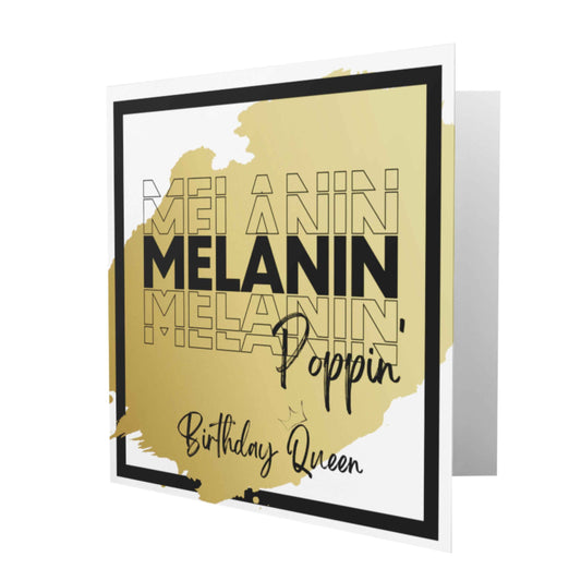 Birthday Cards | Birthday Queen Gold & Black