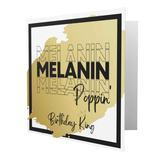 Birthday Cards | Birthday King Gold & Black
