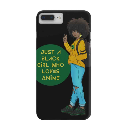 Just a Black Girl that loves Anime | Personalised Samsung Tough Phone Cases