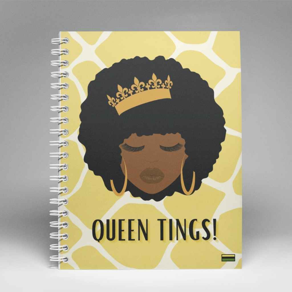 Personalised A5 Notebook | Queen Tings