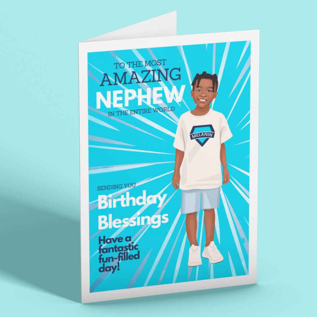 Relative Birthday Cards | You are Amazing Black Boy
