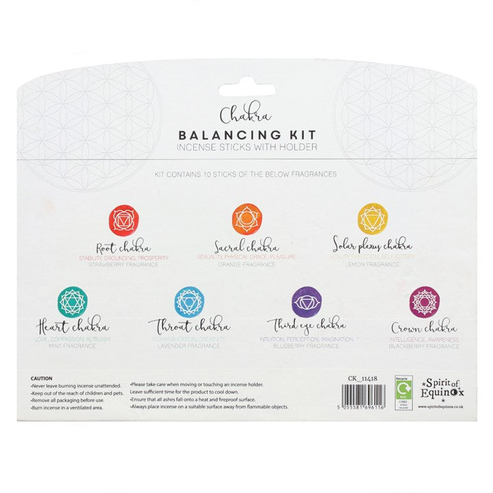 Incense | Chakra Balancing Incense Kit