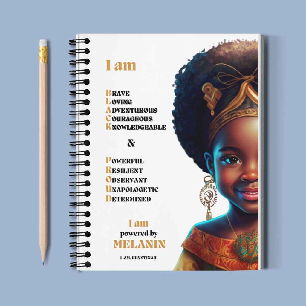 I am Black & Proud Kid's Notebook