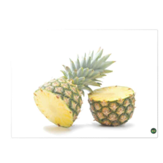 Personalised Chopping Board | Glass | Pineapple