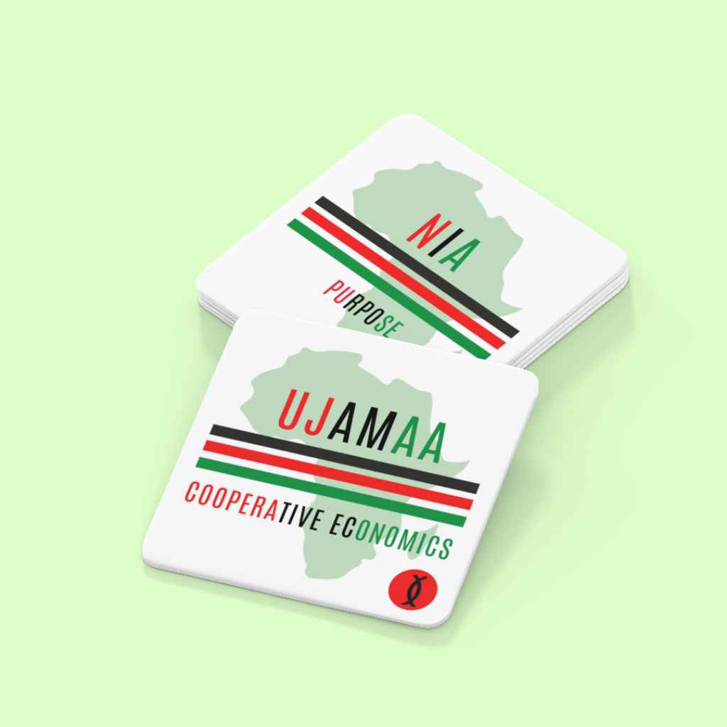 Kwanzaa Principles Coasters