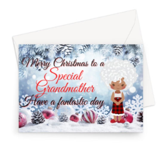 Special Grandmother Merry Christmas Card