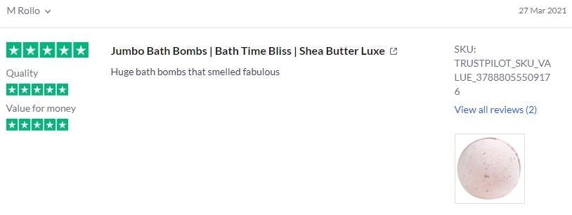 Luxury MEGA Bath Bombs | Luxe Shea Butter | Romantic Rebel