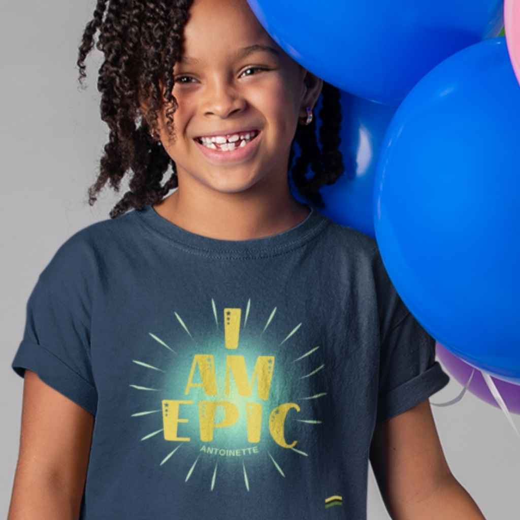 I AM EPIC Unisex Kids T Shirt