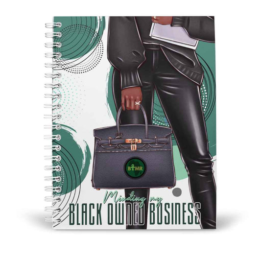 Minding My Black Owned Business Notebook
