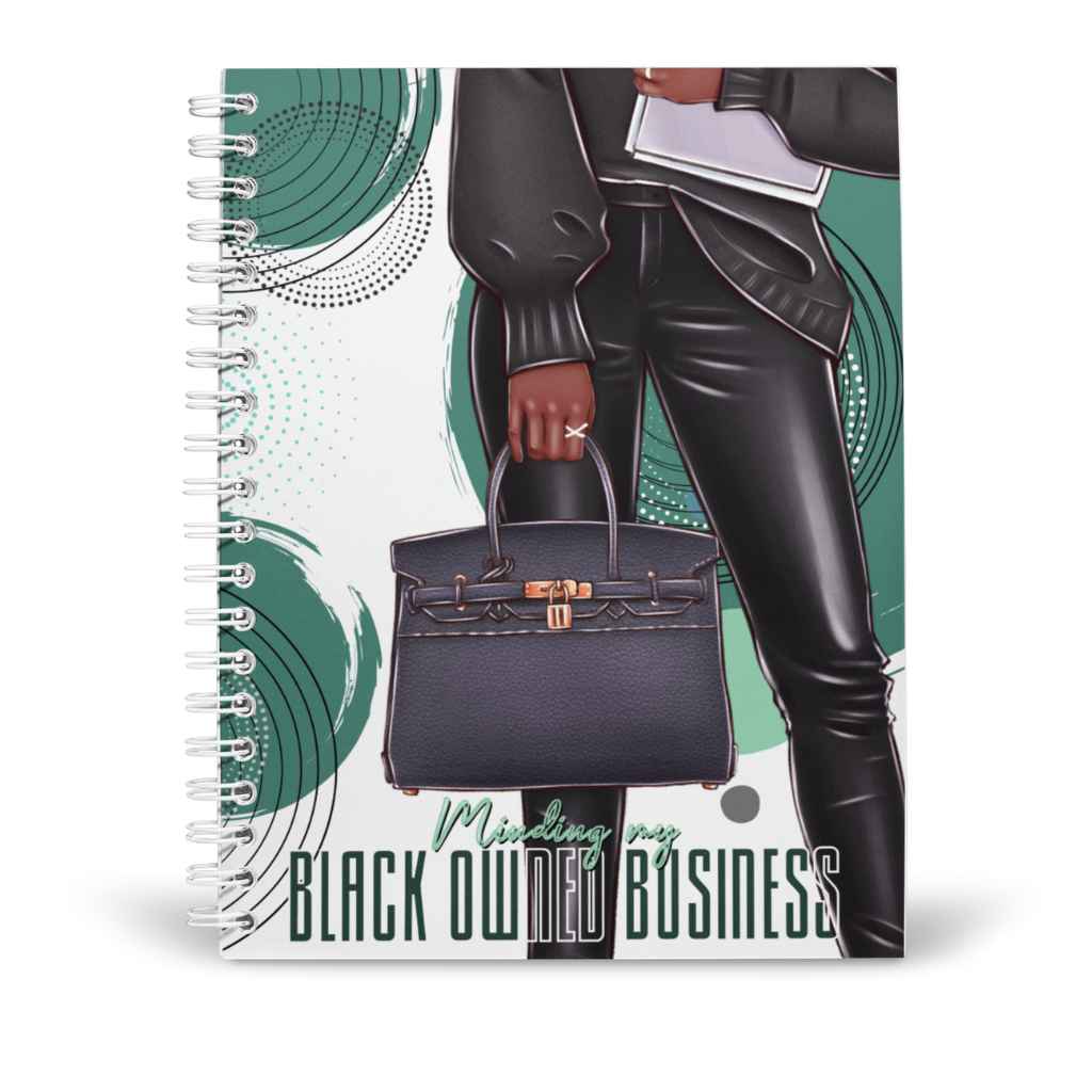 Minding My Black Owned Business Notebook