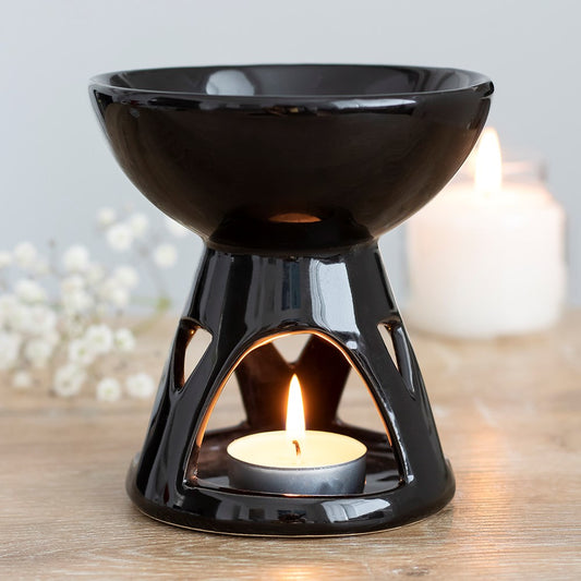 Wax Melt & Oil Burner | Fragrance | Geometric Deep Bowl