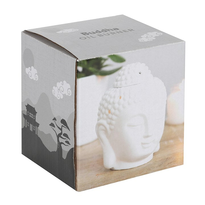 Home Aroma | Burners | Large White Buddha Head