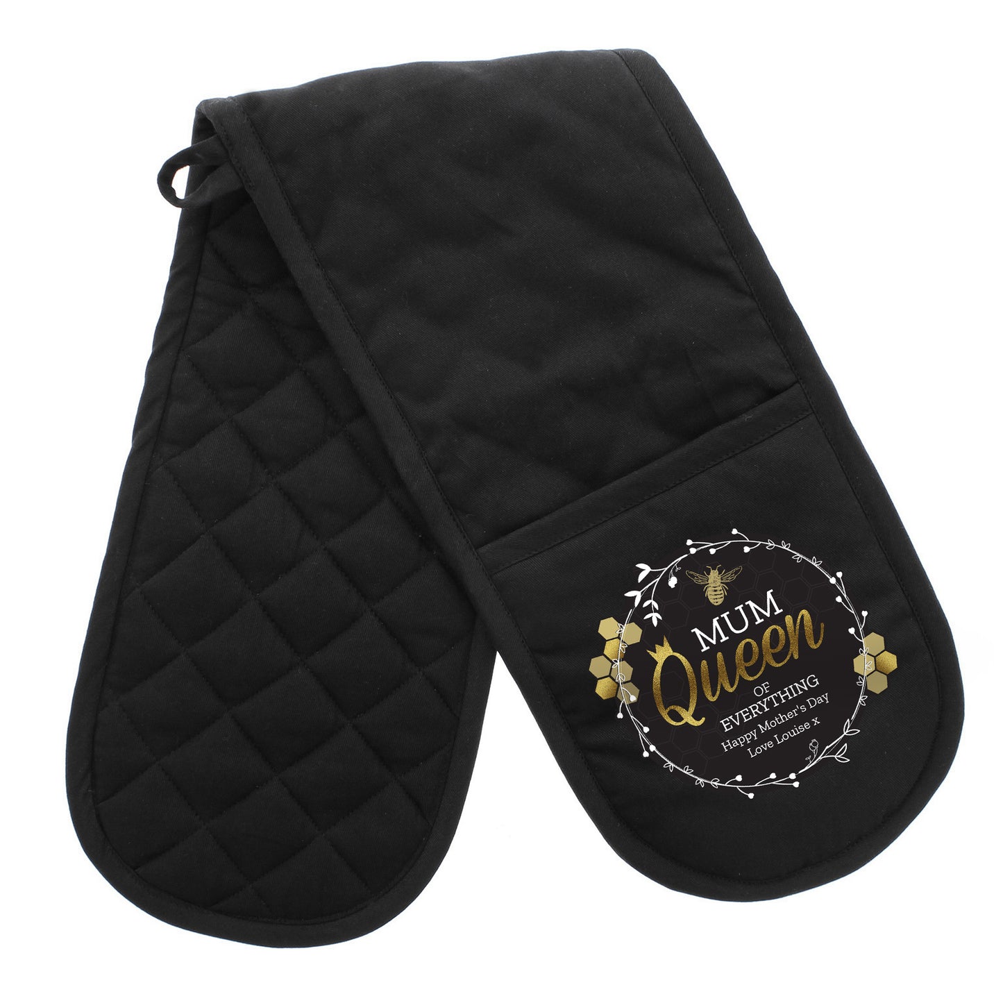Oven Gloves | Apron | Tea Towel | Personalised | Queen Bee