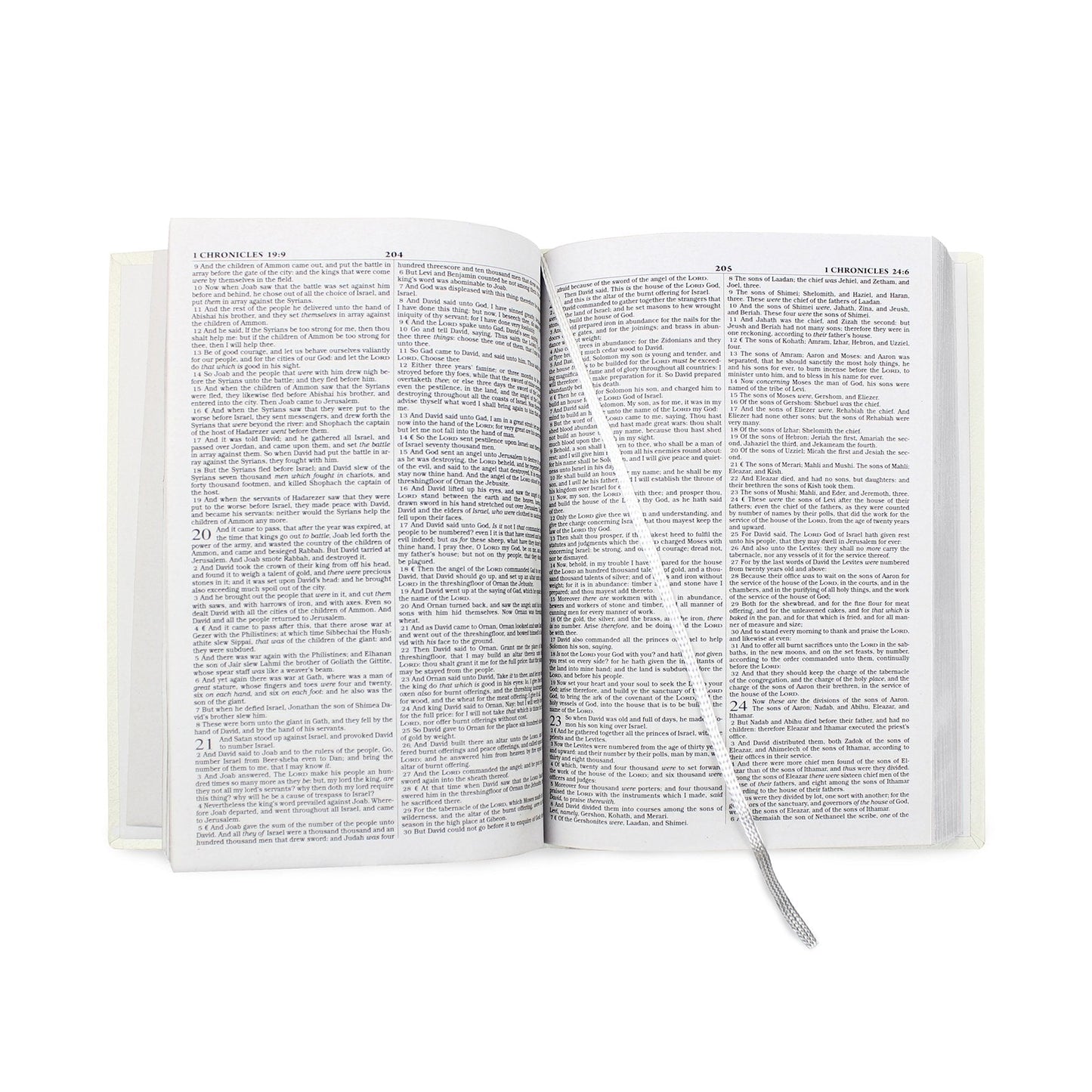 Personalised Pink or Blue Cross Holy Bible - Eco-friendly