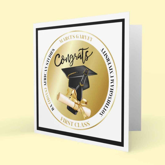 Personalised Graduation Cards | Degree & Cap
