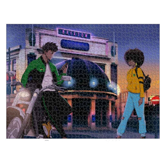Personalised Jigsaw Puzzle | Brixton Anime | 1000 pieces