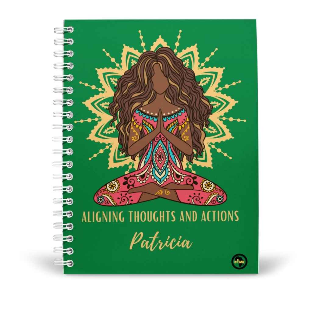 Personalised A5 Notebook | Aligning Thoughts Mandala