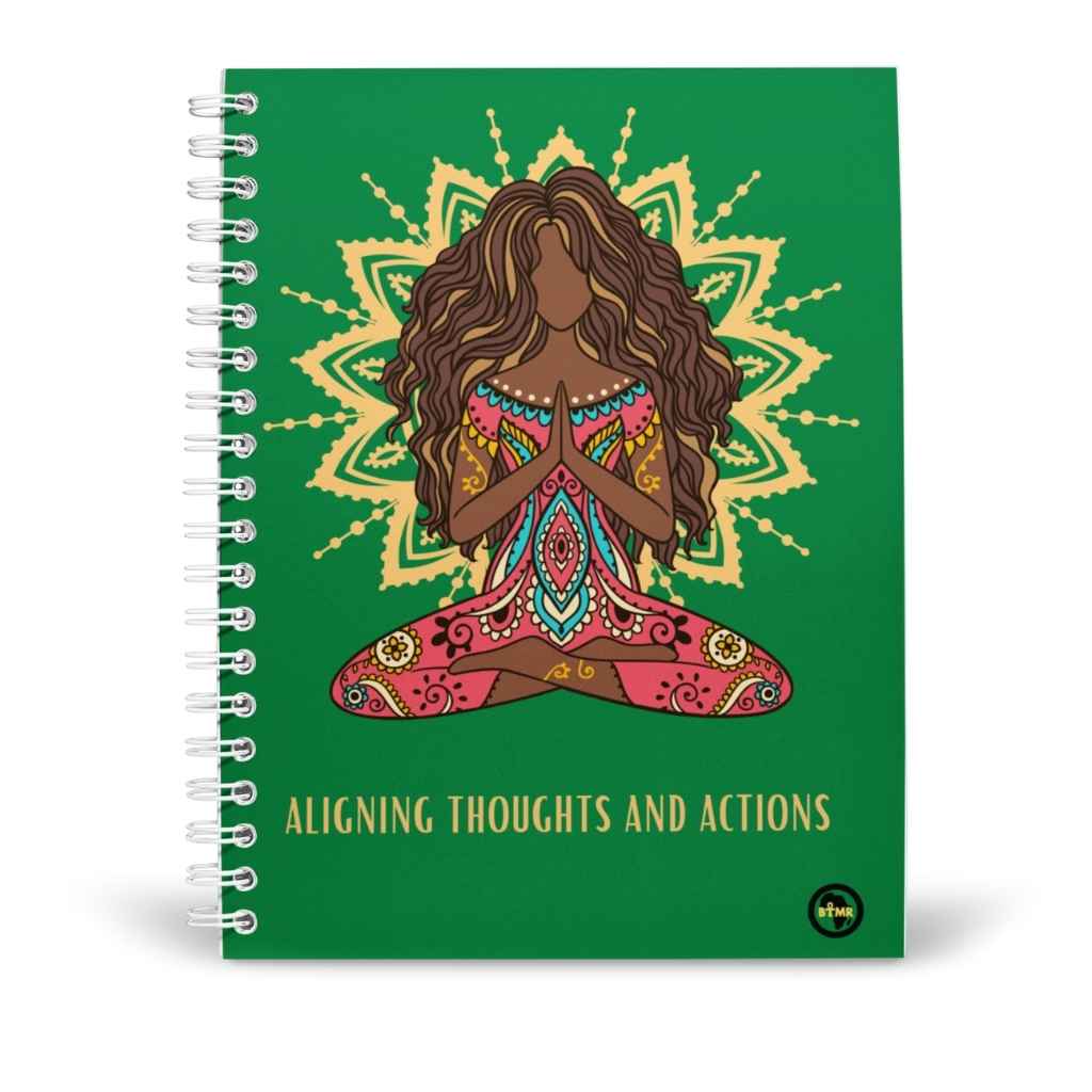 Personalised A5 Notebook | Aligning Thoughts Mandala