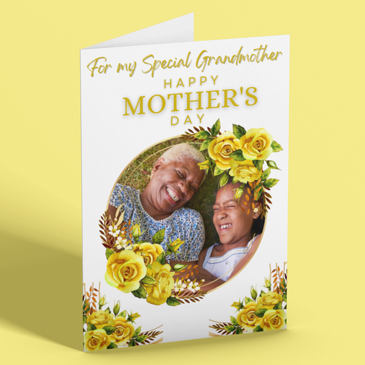 Mother's Day Cards | Photo Upload | For My Special Grandmother